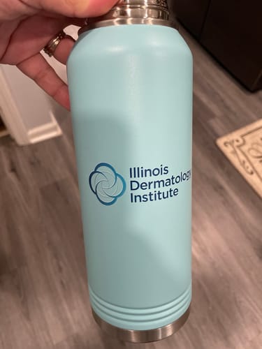 Customer photo review of Personalized | ENGRAVED Insulated Bottle with Straw and Spout