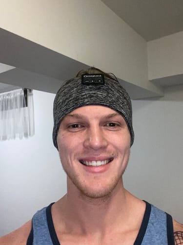 Customer photo review of CozyBand Wireless Headphones