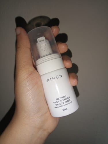 Customer photo review of Soothing Facial Cleanser