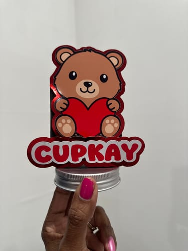 Customer photo review of Red Metallic Card Stock - 10 Pack 12/12