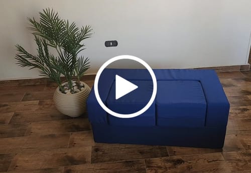 Customer video review of Multi functional 3 in 1 Kids Sofa Bed - Rully