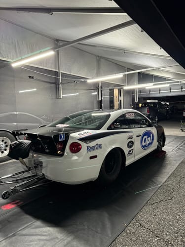 Customer photo review of Double Racing Canopy Pit Light Set - 20,000 Lumens