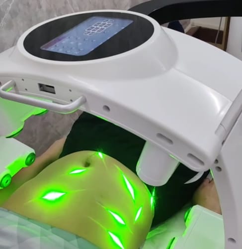Customer photo review of Emerald-Ruby 10D Cold Laser Body Slimming Machine