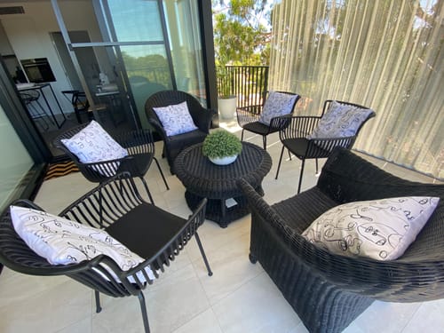 Customer photo review of Boyd Dining Chair in Black