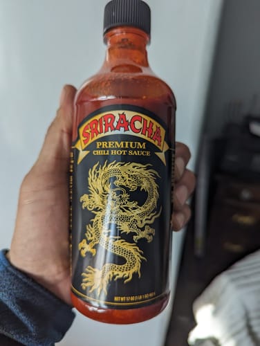 Customer photo review of Underwood Ranches Dragon Hot Sauce 3 Pack
