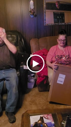 Customer video review of Personalized Watercolor Memorial Portrait