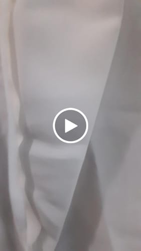 Customer video review of Simple Abaya Kaftan Style White