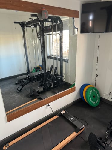 Customer photo review of Major Fitness F22 All-In-One Home Gym Power Rack