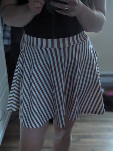 Customer photo review of sugar skort