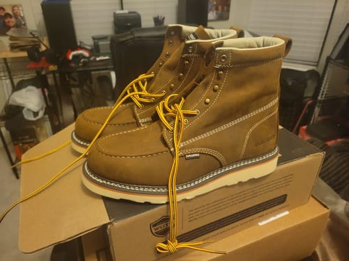 Customer photo review of 6 Inch Moc Toe Boot