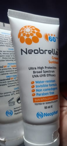 Customer photo review of Neobrella Sunblock Cream SPF60 PA+++
