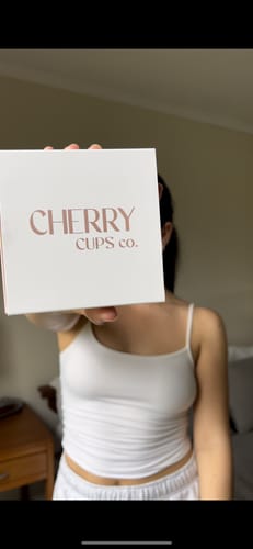 Customer photo review of Cherry Cups- 10cm Non Adhesive