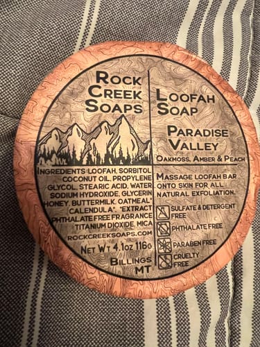 Customer photo review of Loofah Soap | All 4 Essential Oil Collection