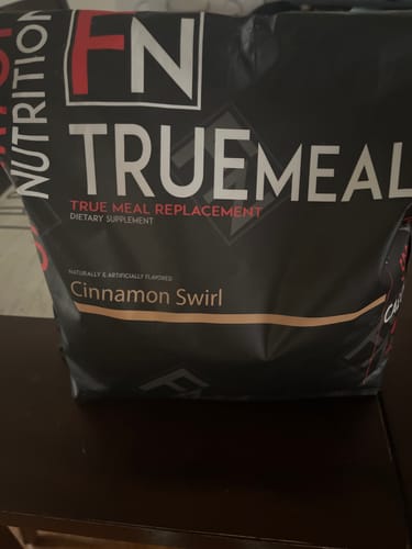 Customer photo review of True Meal Low Carb Meal Replacement