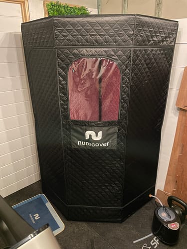 Customer photo review of nurecover Tropic® Home Steam Sauna