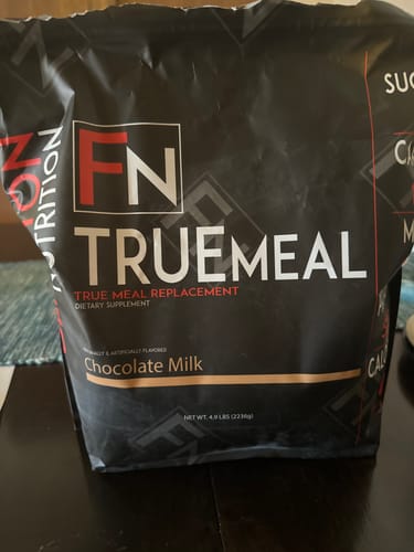 Customer photo review of True Meal Low Carb Meal Replacement