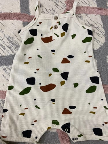 Customer photo review of Art Deco Waffle Jumpsuit