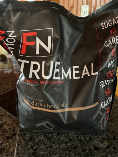 Customer photo review of True Meal Low Carb Meal Replacement