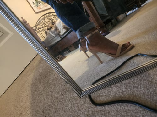 Customer photo review of Painless Stilettos