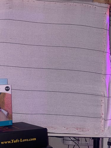 Customer photo review of Tufting Starter Kit