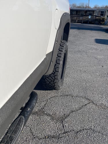 Customer photo review of Wheel Spacers 5x150mm 1.25inch Hubcentric Fit For 2007-2021 Toyota Tundra Lexus LX