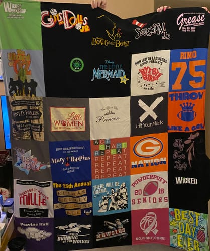 Customer photo review of Original Blanquilt™ / T Shirt Quilts