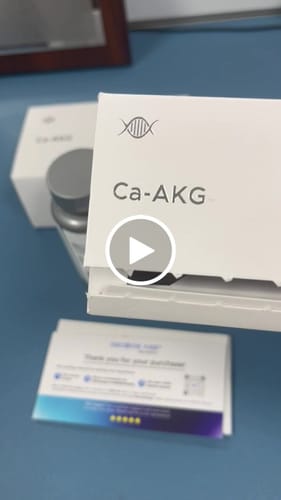 Customer video review of Ca-AKG (Calcium Alpha-Ketoglutarate) - 500mg, 30 Veg Capsules