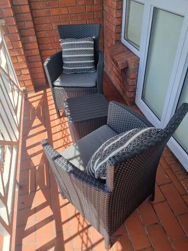 Customer photo review of Iowa Balcony Set