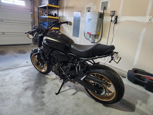 Customer photo review of XSR700 Tail Tidy Kit 2016+