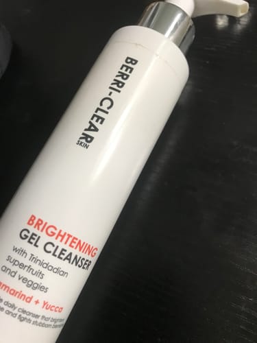 Customer photo review of Berri-Clear Brightening Gel Cleanser