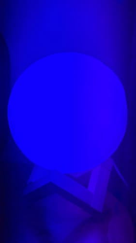 Customer photo review of Modern Moon Light Lamp