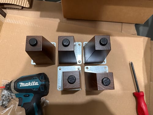 Customer photo review of Bridgeport 72" American Black Walnut Bathroom Vanity, Double Sink