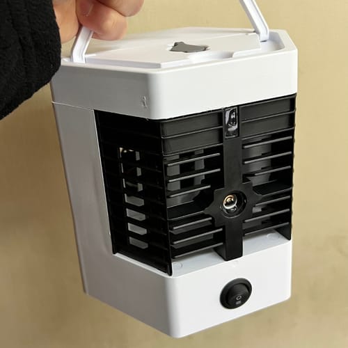 Customer photo review of Mini Aire Acondicionado Portátil