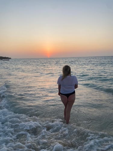 Customer photo review of ‘Less Cheeky’ High Rise Bottoms (Limited Edition)