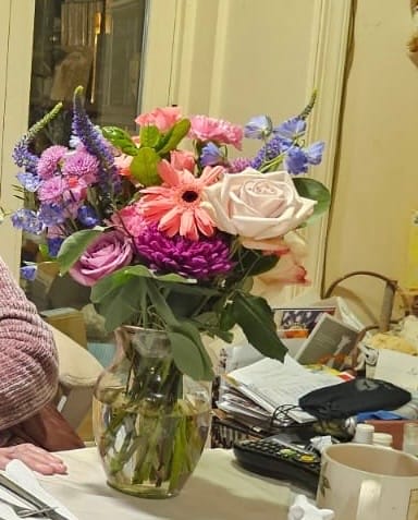 Customer photo review of Designer choice bouquet