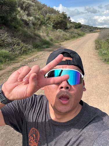 Customer photo review of Big Runner's Cap, Black
