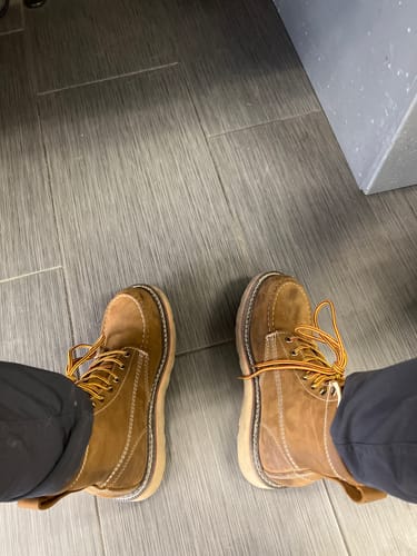 Customer photo review of 6 Inch Moc Toe Boot