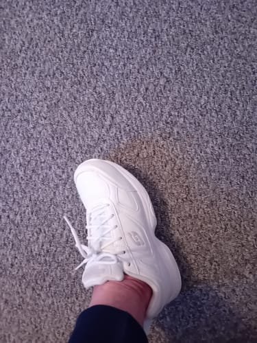 Customer photo review of Skechers Work Relaxed Fit: Dighton - Bricelyn SR Safety Shoe O1 White