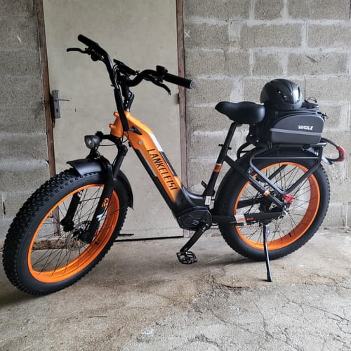 Customer photo review of Lankeleisi MG600 Plus 1000W Bafang Motor 26" Fat Bike All Terrain SUV E-Bike 48V 20Ah Samsung Battery