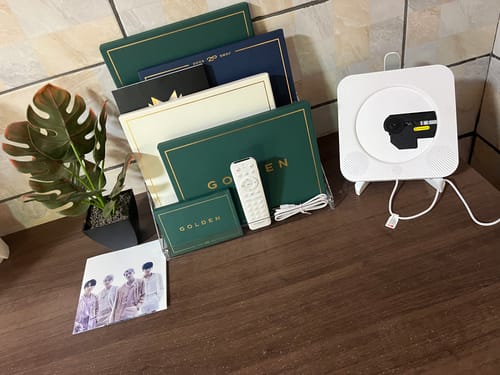 Customer photo review of CD Display/Storage Stand