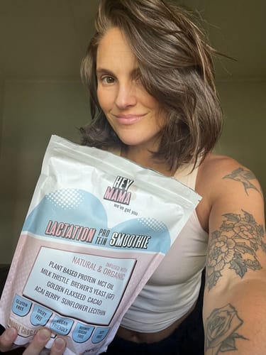 Customer photo review of Lactation Protein Smoothie