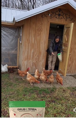 Customer photo review of GrubTerra Dried Larvae