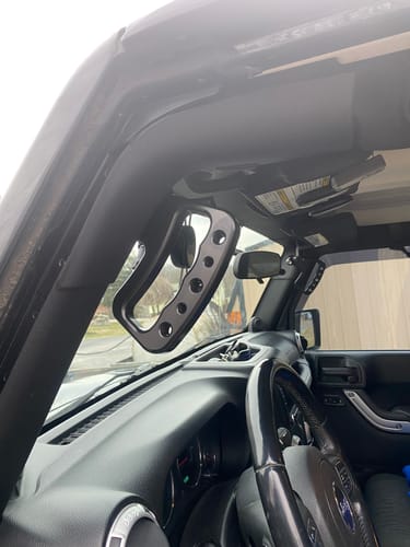 Customer photo review of *Sale* JK & JKU Front Loop Grab Handles
