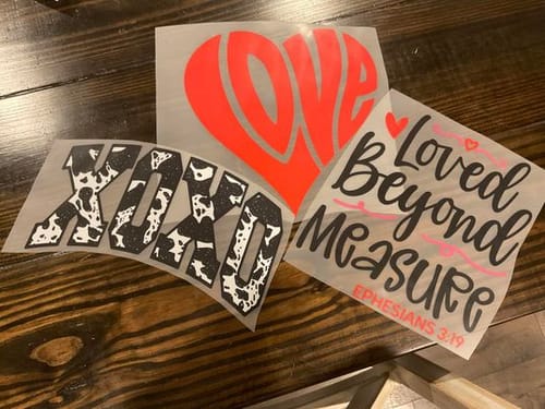 Customer photo review of Upload Your Own Gangsheet