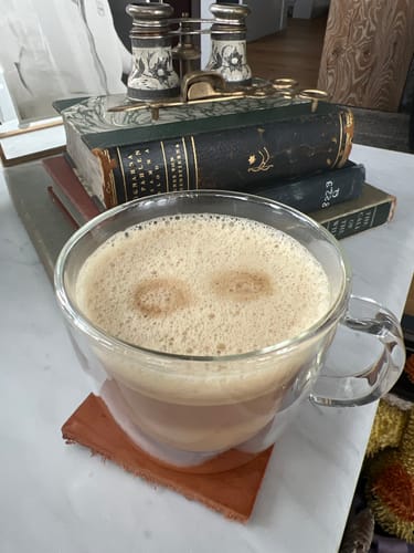 Customer photo review of WHOLE BEAN/GROUND Espresso Blend