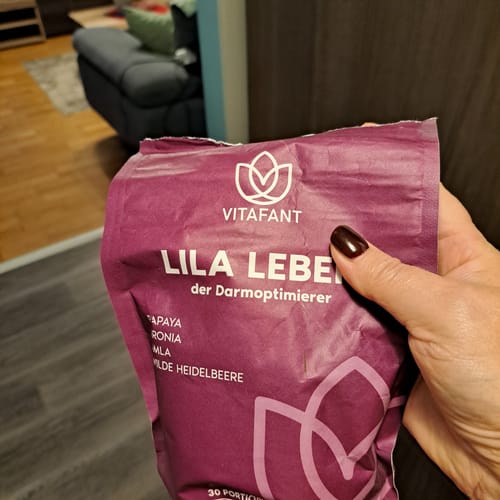 Customer photo review of Lila Leben - der Darmoptimierer