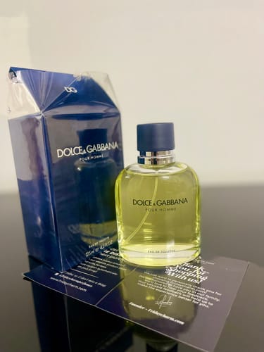 Customer photo review of Dolce & Gabbana Pour Homme Eau De Toilette For Men