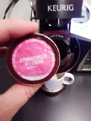 Customer photo review of Strawberries 'n Cream Kcups