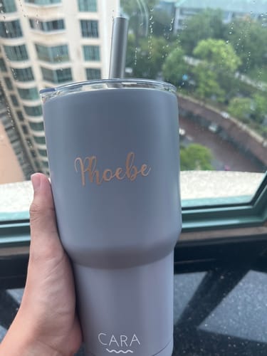 Customer photo review of Customised Iruka Tumbler