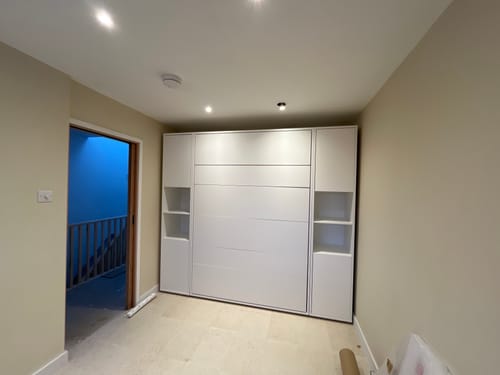 Customer photo review of BC-08 Tall Storage Cabinet for Vertical Wall Bed Concept